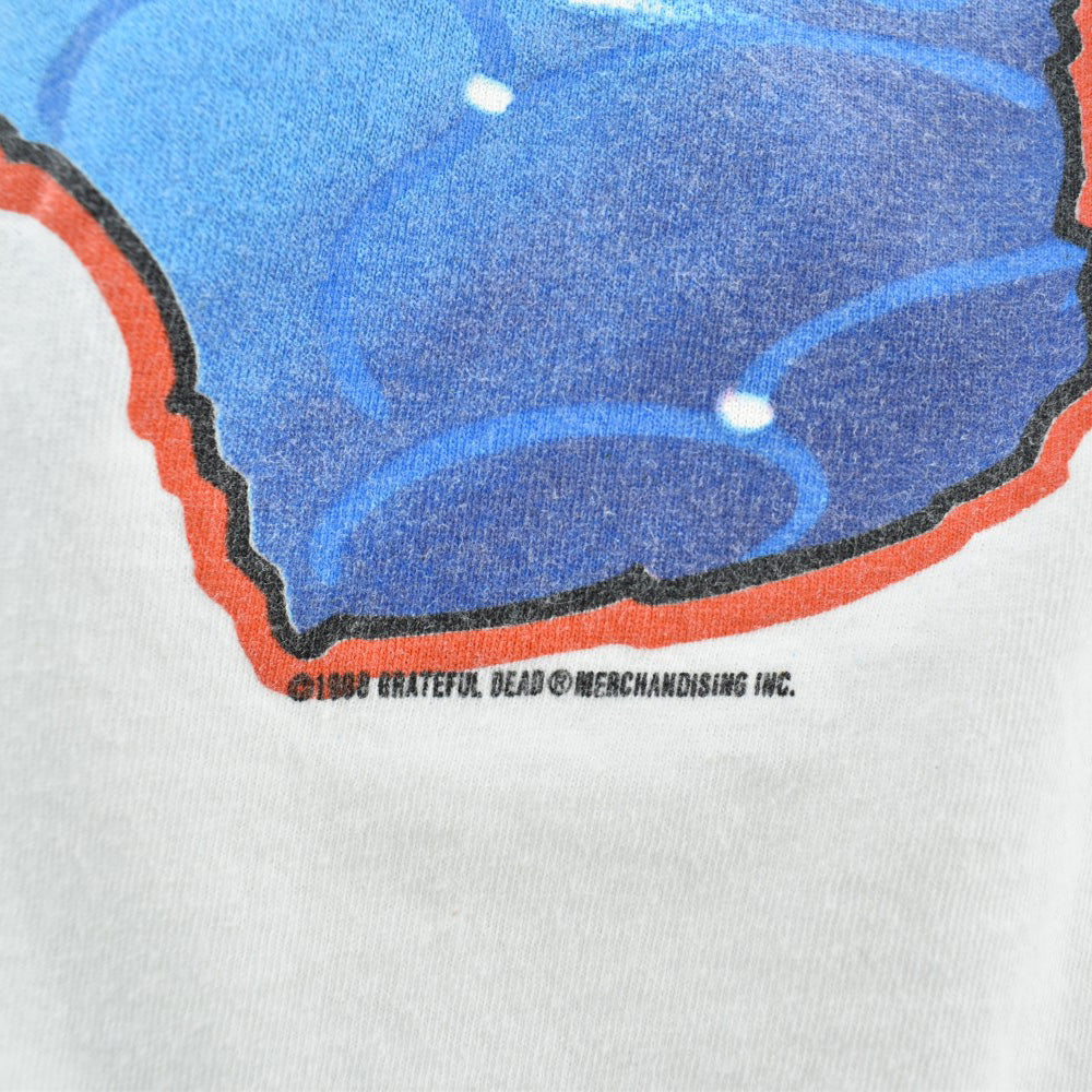 80's Grateful Dead by Rick Griffin "Surfing Skeleton" サイケデリック ロックTシャツ 260922H