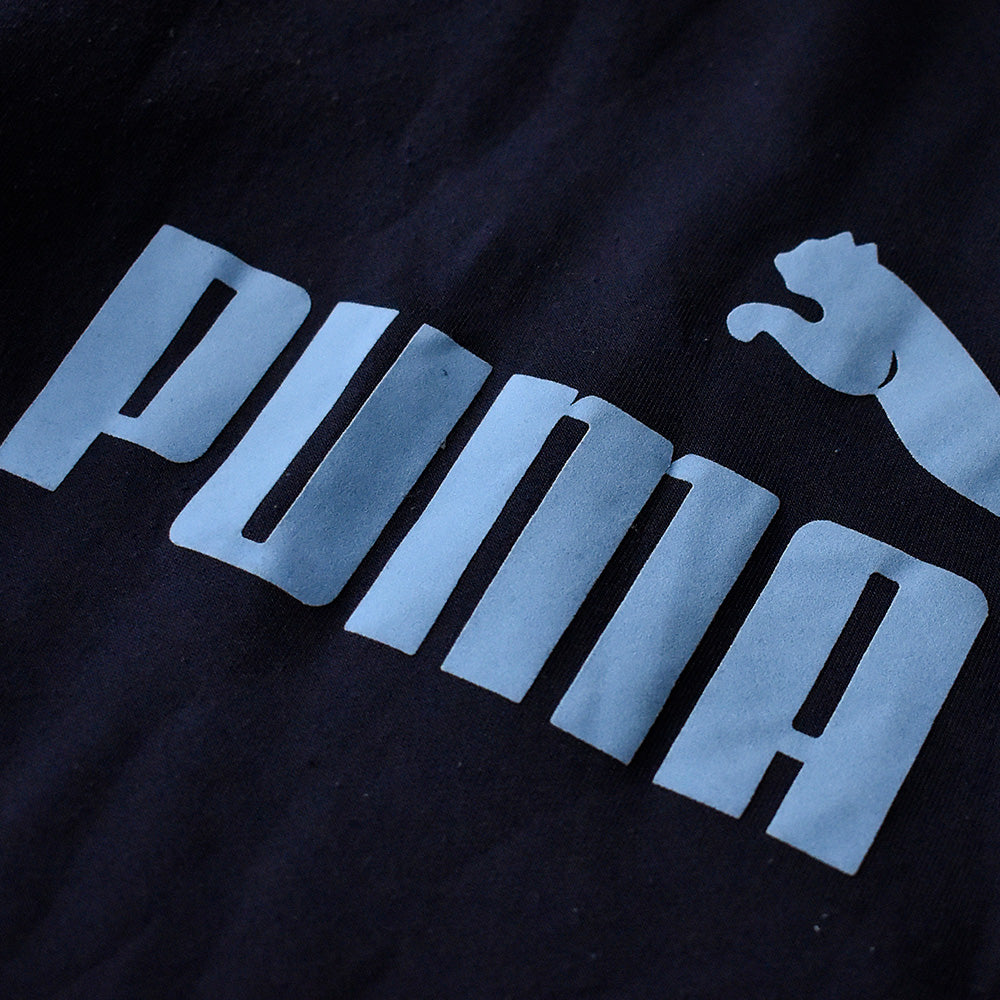 90's PUMA トラックジャケット ネイビー×スカイブルー 250626H