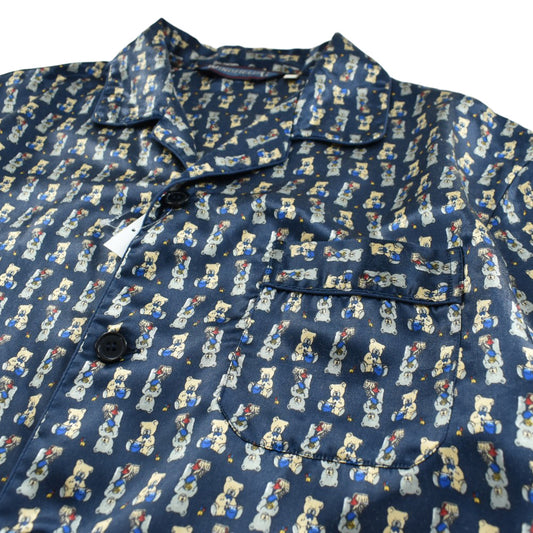 90's WINDFIELD テディベア パジャマシャツ 260403H