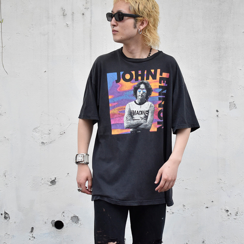 90's John Lennon フォトTシャツ 240706H