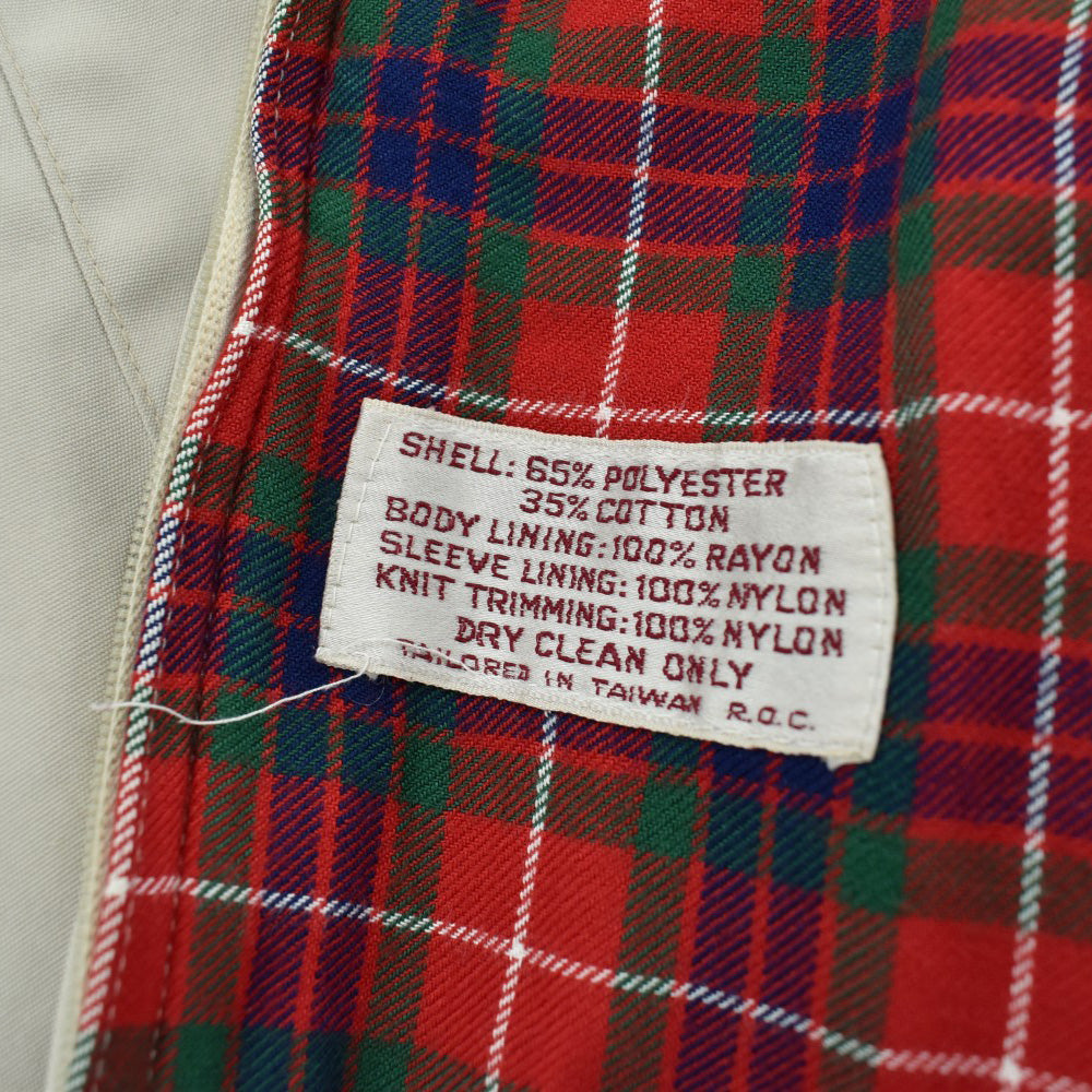 80's BARACUTA G9 Harrington スウィングトップ ジャケット 260210H