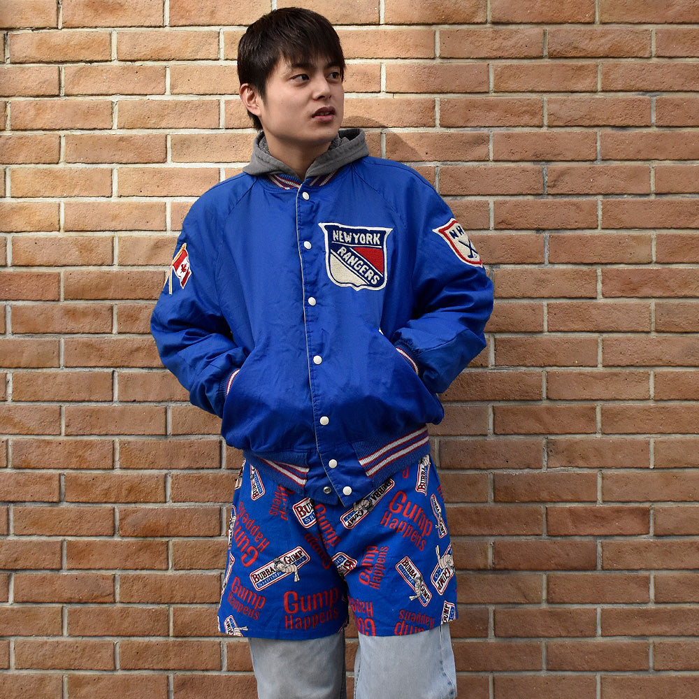 70's～ “New York Rangers“ リバーシブルジャケット USA製 241226H