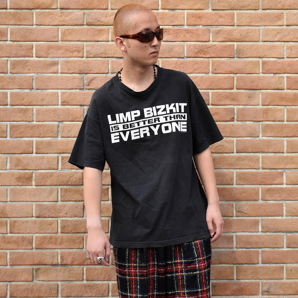 90's Limp Bizkit “IS BETTER THAN EVERYONE” Tシャツ 241008H