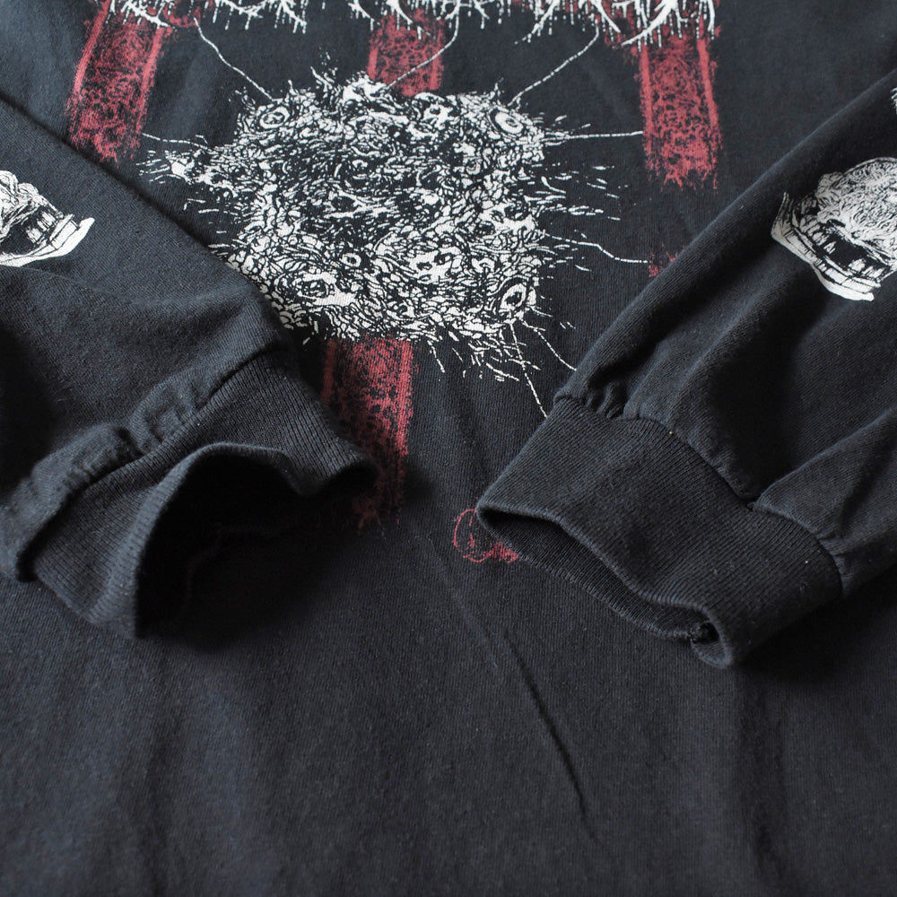 デッドストック！ Mortiferum "Faceless Apparition" ロングスリーブ Tシャツ 250930