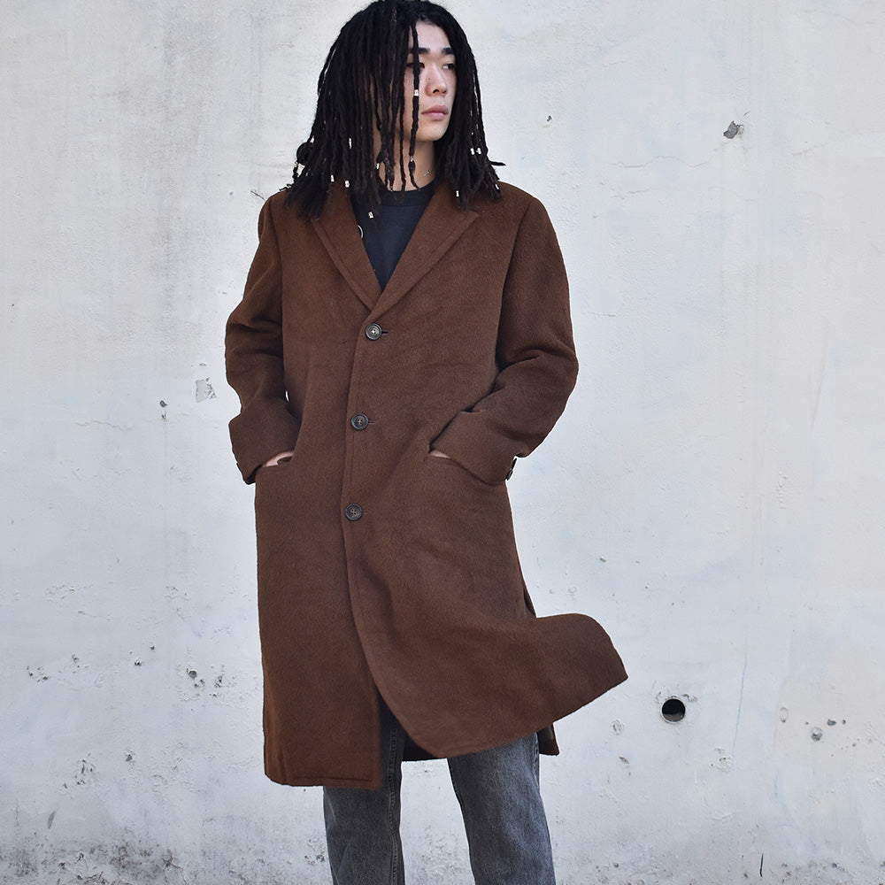 60's HARILELA'S ウール チェスターコート 231128H