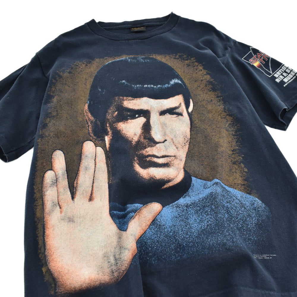 90's STAR TREK "Mr. Spock" スミソニアン航空宇宙博物館 プロモTシャツ USA製 260707H