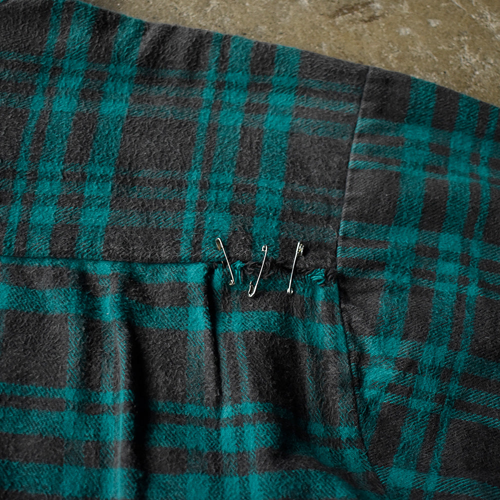 90's Dickies チェック柄 ヘビーネルシャツ 250124H