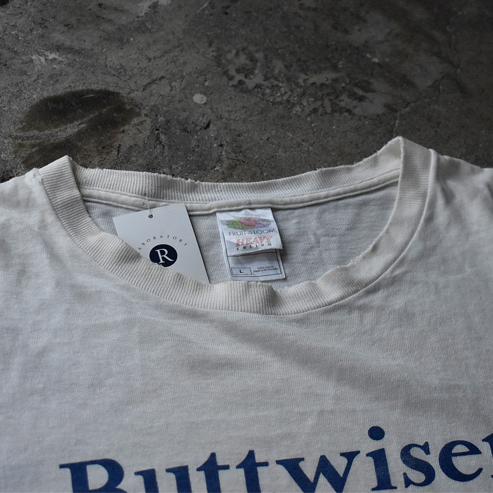 Y2K バドワイザーパロディ！“Buttwiser“ Tシャツ 240813H