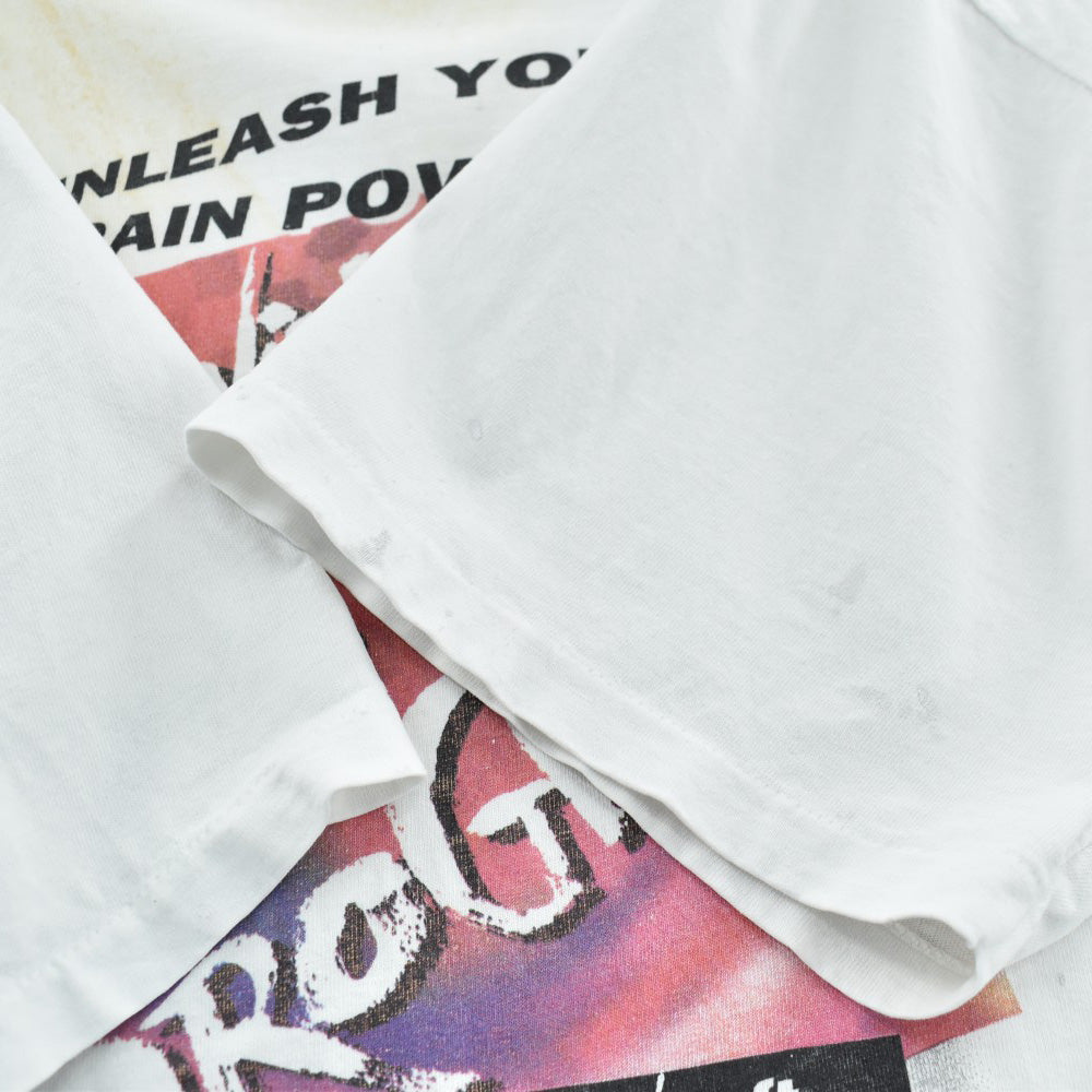 90's Microsoft "UNLEASH YOUR BRAIN POWER" 企業プロモTシャツ 260609H