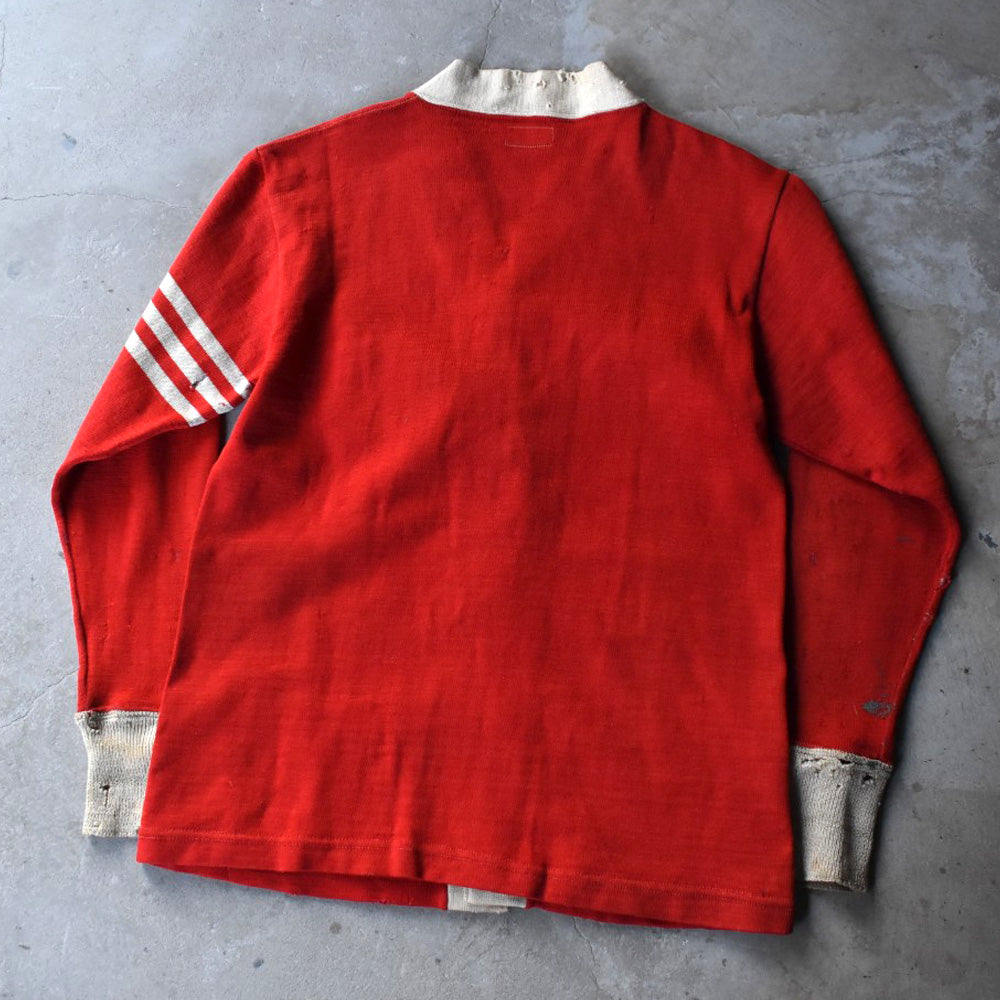 40’s Olympic Sports "BORO" レタードカーディガン 251202H