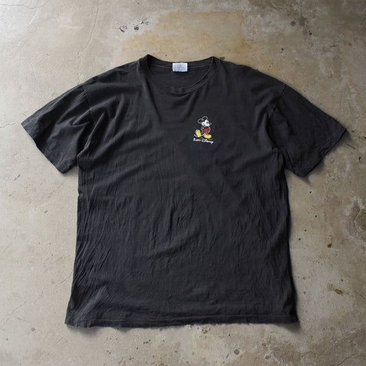 90’s Disney “Euro Disney/Mickey” キャラクター Tシャツ USA製 250923H