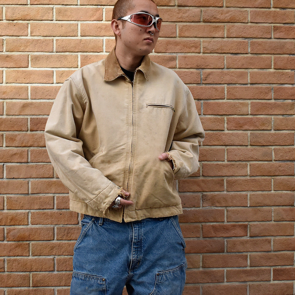 90's ダメージ！ Carhartt デトロイトジャケット ブランケットライナー 241226H
