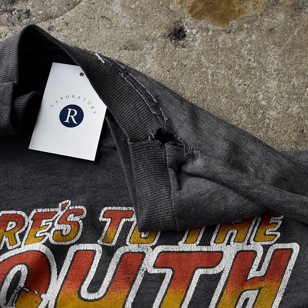 80's Harley Davidson "HERE'S TO THE SOUTH" 3D EMBLEM Tシャツ 240718H