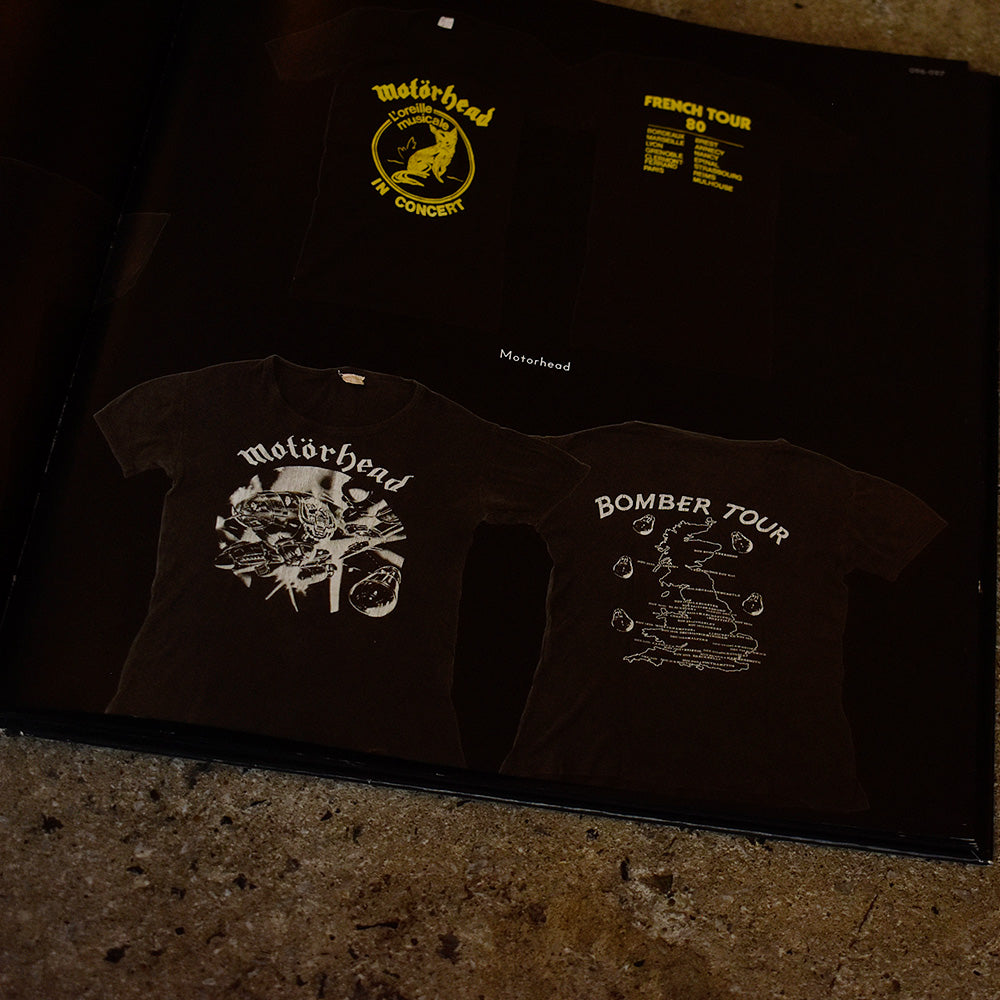70's　motörhead/モーターヘッド　"BOMBER" Tour Tee　Euro製　"Noirshirt掲載"　230726HYY