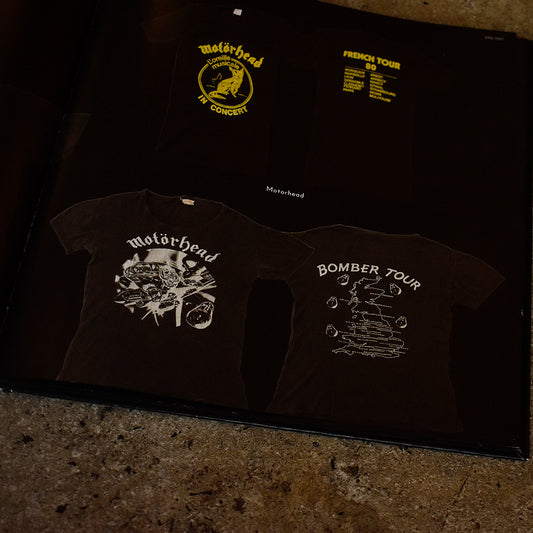 70's　motörhead/モーターヘッド　"BOMBER" Tour Tee　Euro製　"Noirshirt掲載"　230726HYY