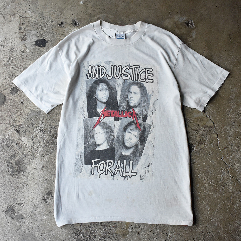 80's Metallica “AND JUSTICE FOR ALL“ Tシャツ 250623H