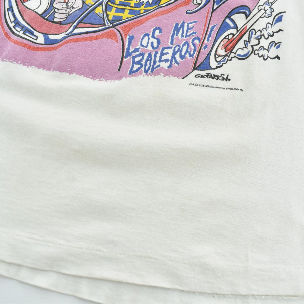 80's The Long Tall Texans "LOS ME BOLEROS" サイコビリー ロックTシャツ 260908HY33