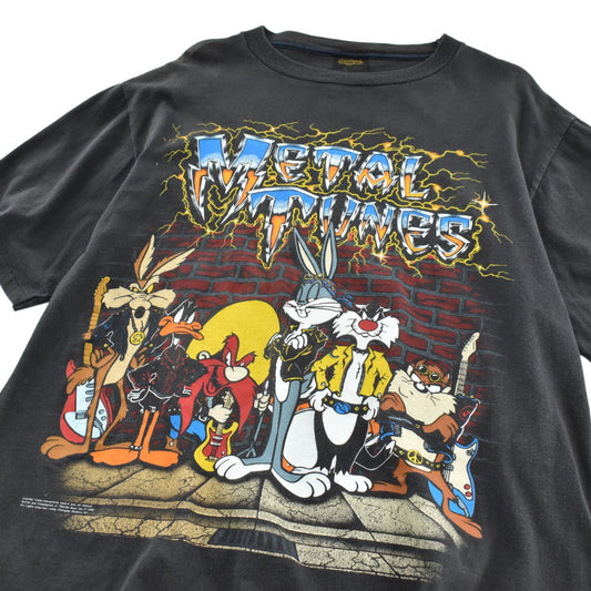 90's Looney Tunes "METAL TUNES" パロディTシャツ USA製 260515H