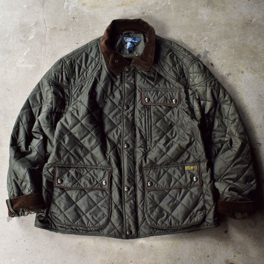 90’s Polo Ralph Lauren チンストラップ付き キルティングジャケット 231015