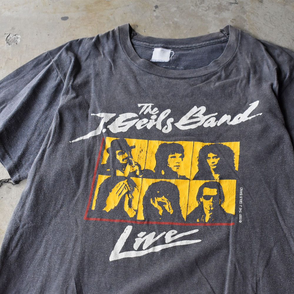 80’s The J. Geils Band “Live” ツアーTシャツ  250926H