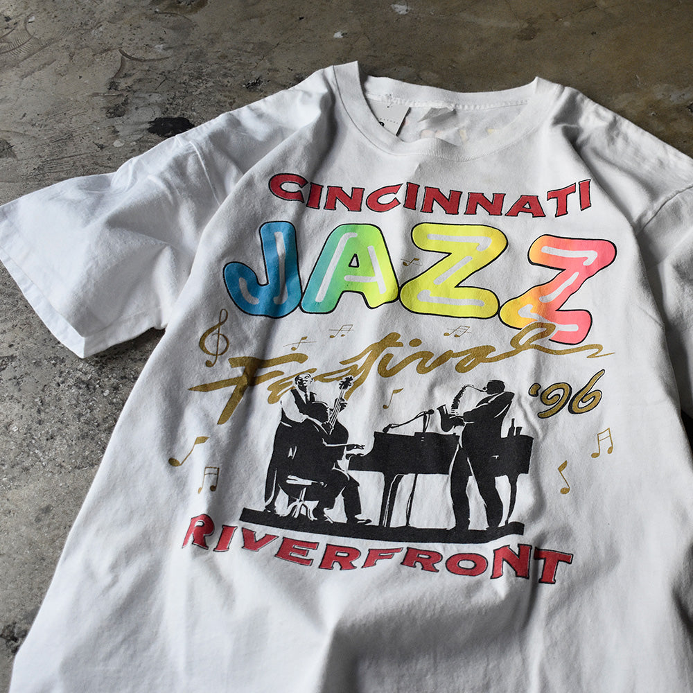 90's “Cincinnati Jazz Festival '96” Tシャツ 240126H
