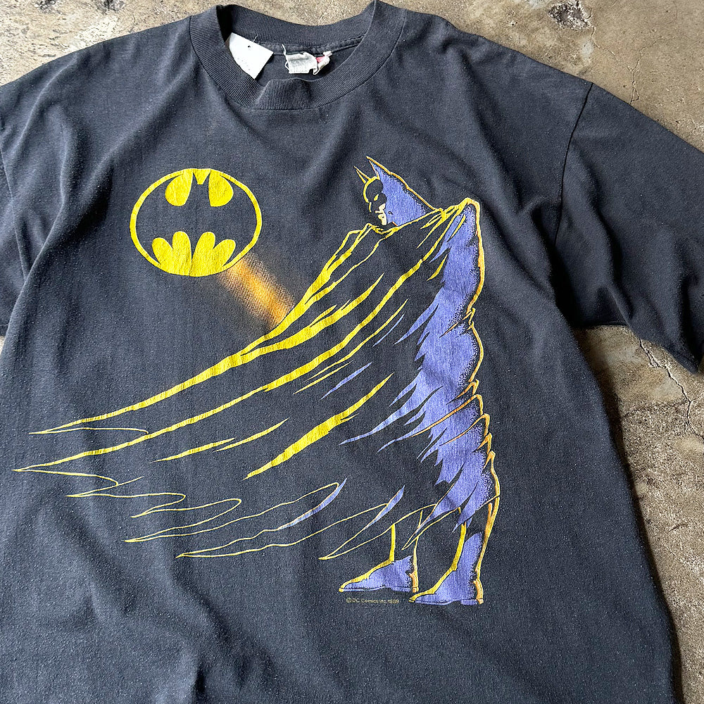 バットマン プリント Tシャツ 1989年 ブラック USA製 ヴィンテージ