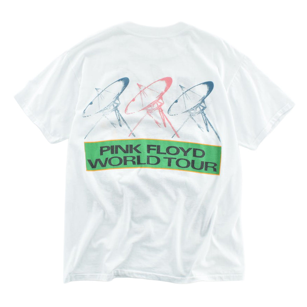 80's PINK FLOYD "WORLD TOUR" 飛行機 ロックTシャツ 260804H