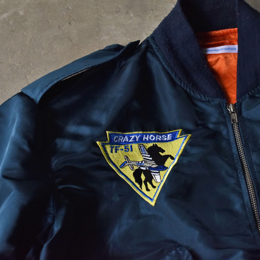 Y2K ALPHA INDUSTRIES L-2B ワッペン付き フライトジャケット 240508