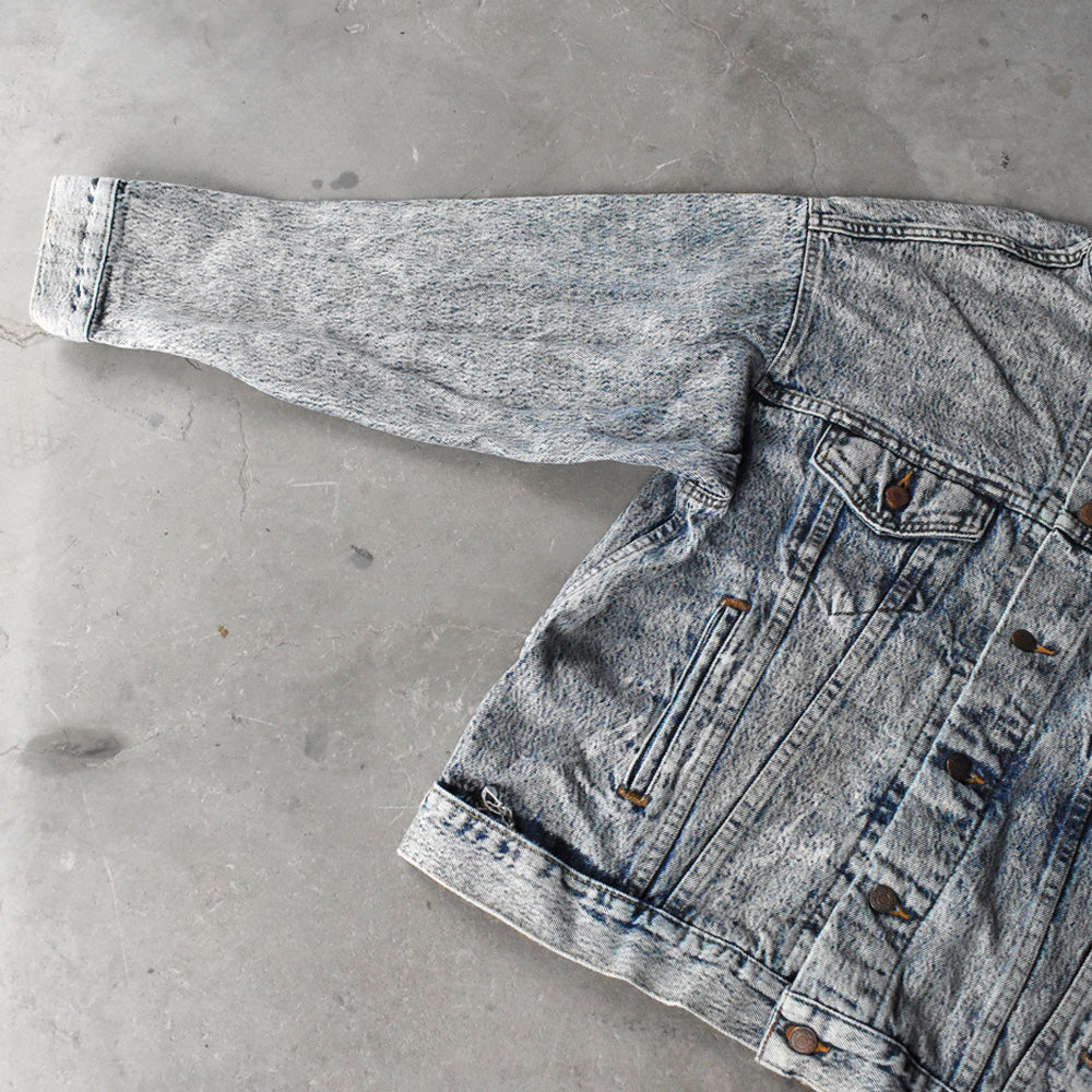90’s Levi's 70507-0510 ケミカルウォッシュ デニムジャケット USA製 250603