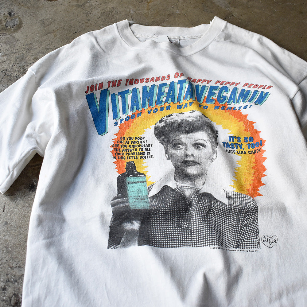 アイ・ラブ・ルーシー フォトプリント Tシャツ 1992年 USA製 ヴィンテージ