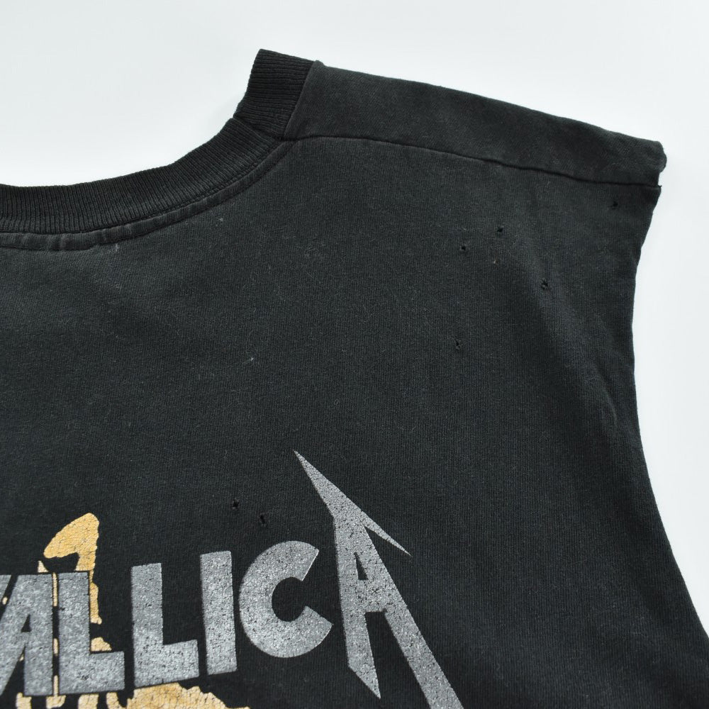 90's Guns N' Roses × Metallica "Stadium Tour 1992" カットオフ ロックTシャツ 260728H