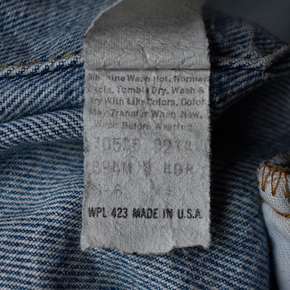 80's ペイント！ Levi's 70506-0216 デニムジャケット USA製 240518H