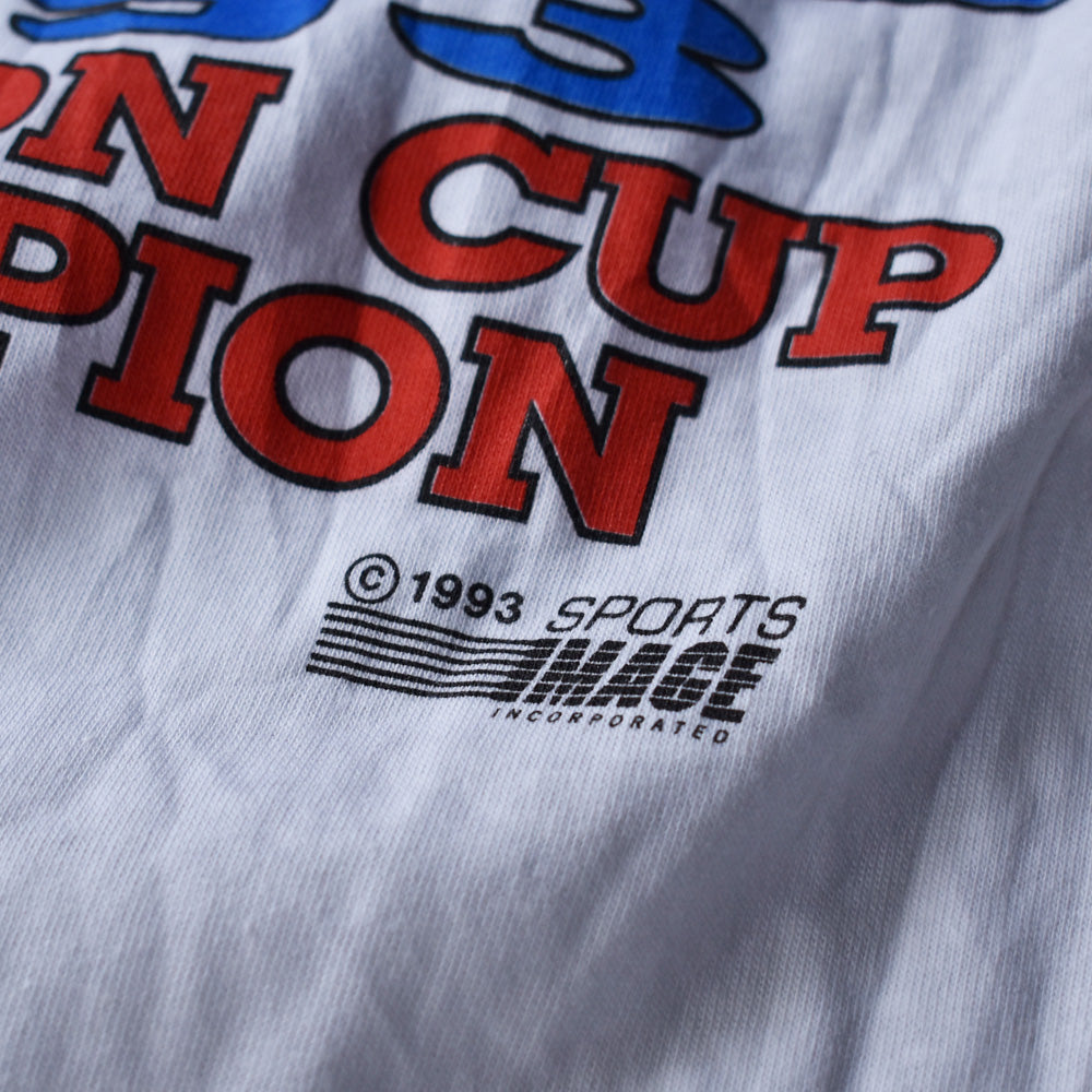90's　デッドストック！ Dale Earnhardt #3 “1993 Winston Cup Champion” レーシングTシャツ　USA製　230531