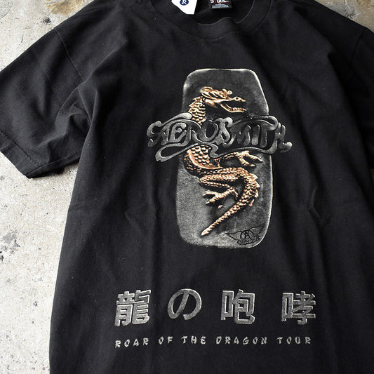 90’s~ Aerosmith ROAR OF THE DRAGON “龍の咆哮” Japan Tour Tシャツ 250412H