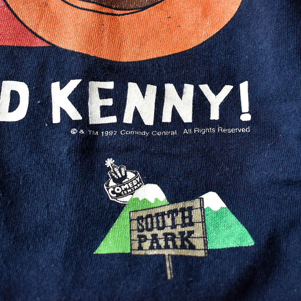 90's South Park “OH MY GOD！ THEY KILLED KENNY！” Tシャツ 240823H