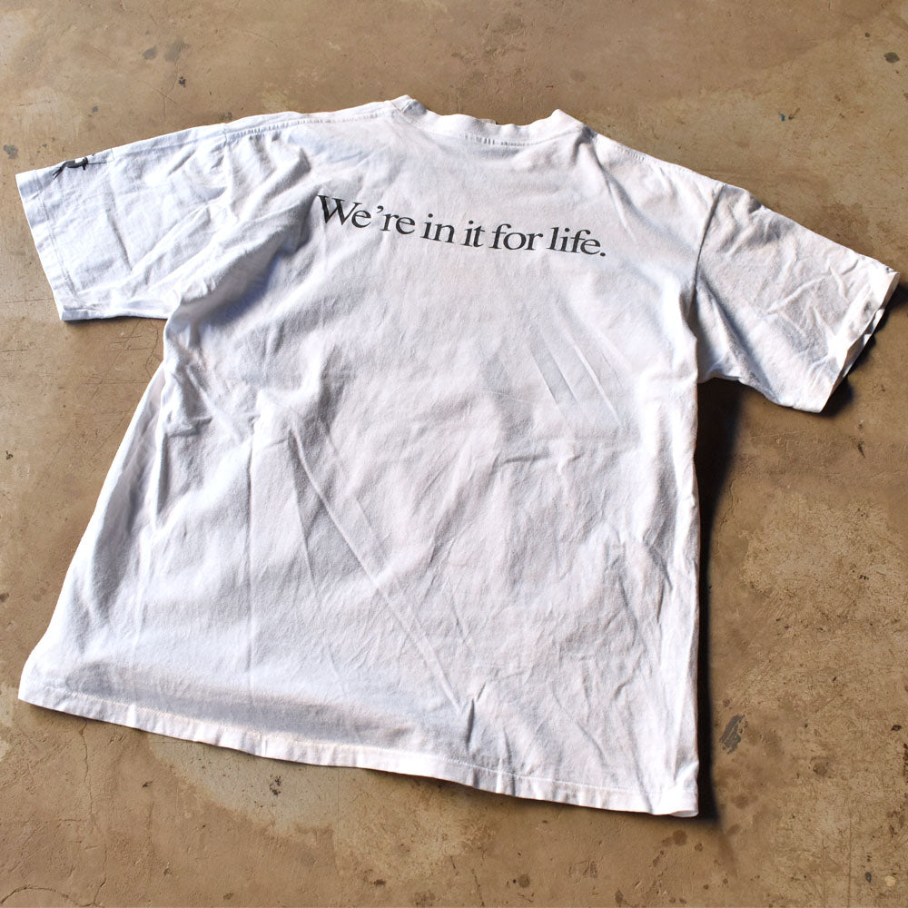 90’s “We're in it for life” アート アニマルプリント Tシャツ USA製 240323