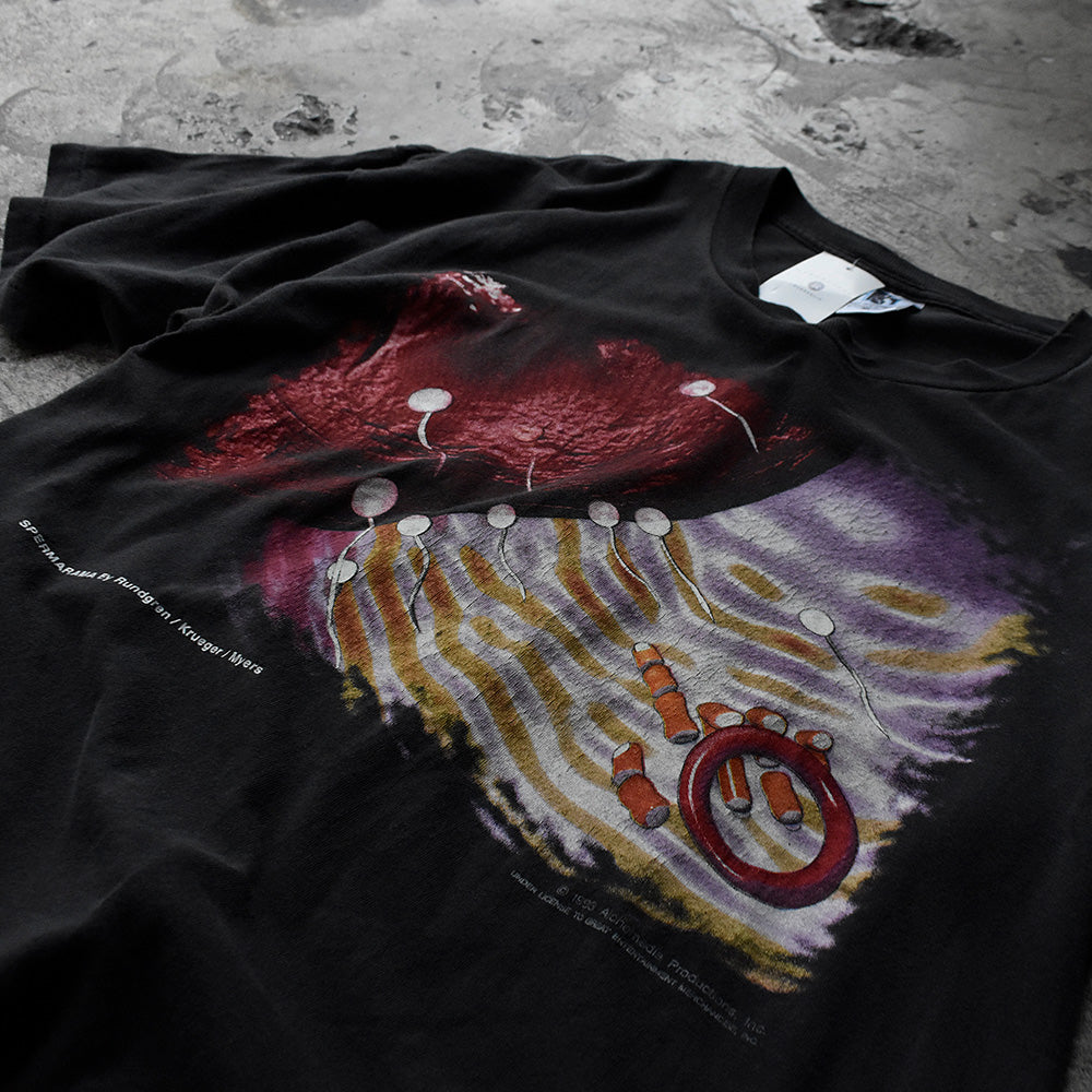 トッド・ラングレン No World Order sperm グラフィック Tシャツ 1993年 XL ヴィンテージ
