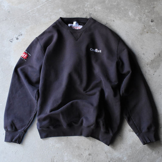 90's Carhartt 刺繍入り クルーネック スウェット 241225