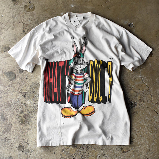 90's Looney Tunes “WHAT'S UP DOC？” バッグス・バニーTシャツ USA製 240808H