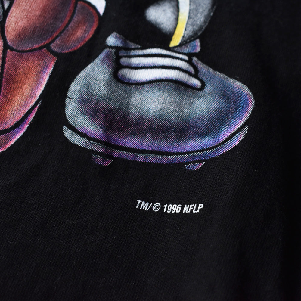 90’s　Looney Tunes/ルーニー・テューンズ “NFL Washington Redskins” TAZ プリント Tシャツ　USA製　230602