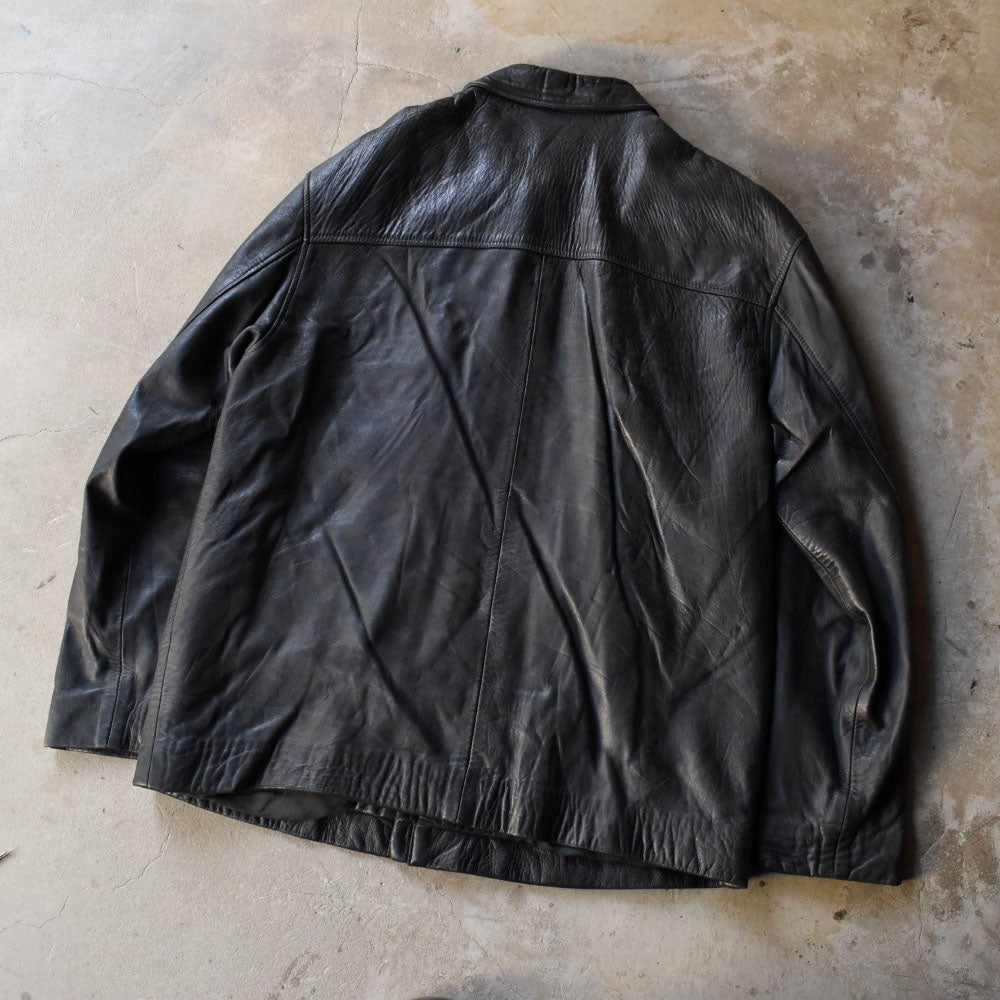 90’s LACOSTE レザージャケット 251111H