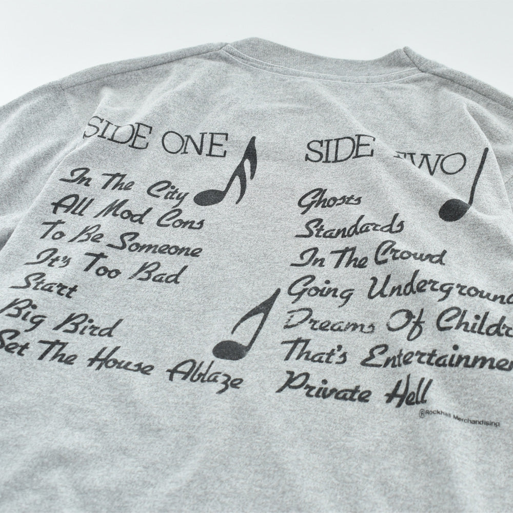 80's THE JAM ザ・ジャム "DIG THE NEW BREED" モッズ パンク ロックTシャツ 260818H
