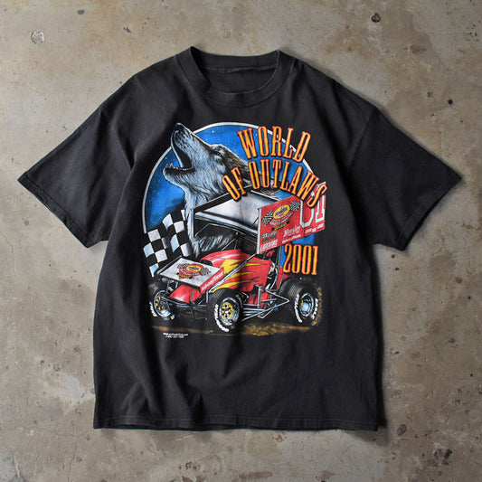 Y2K “WORLD OF OUTLAWS” レーシングTシャツ 250609