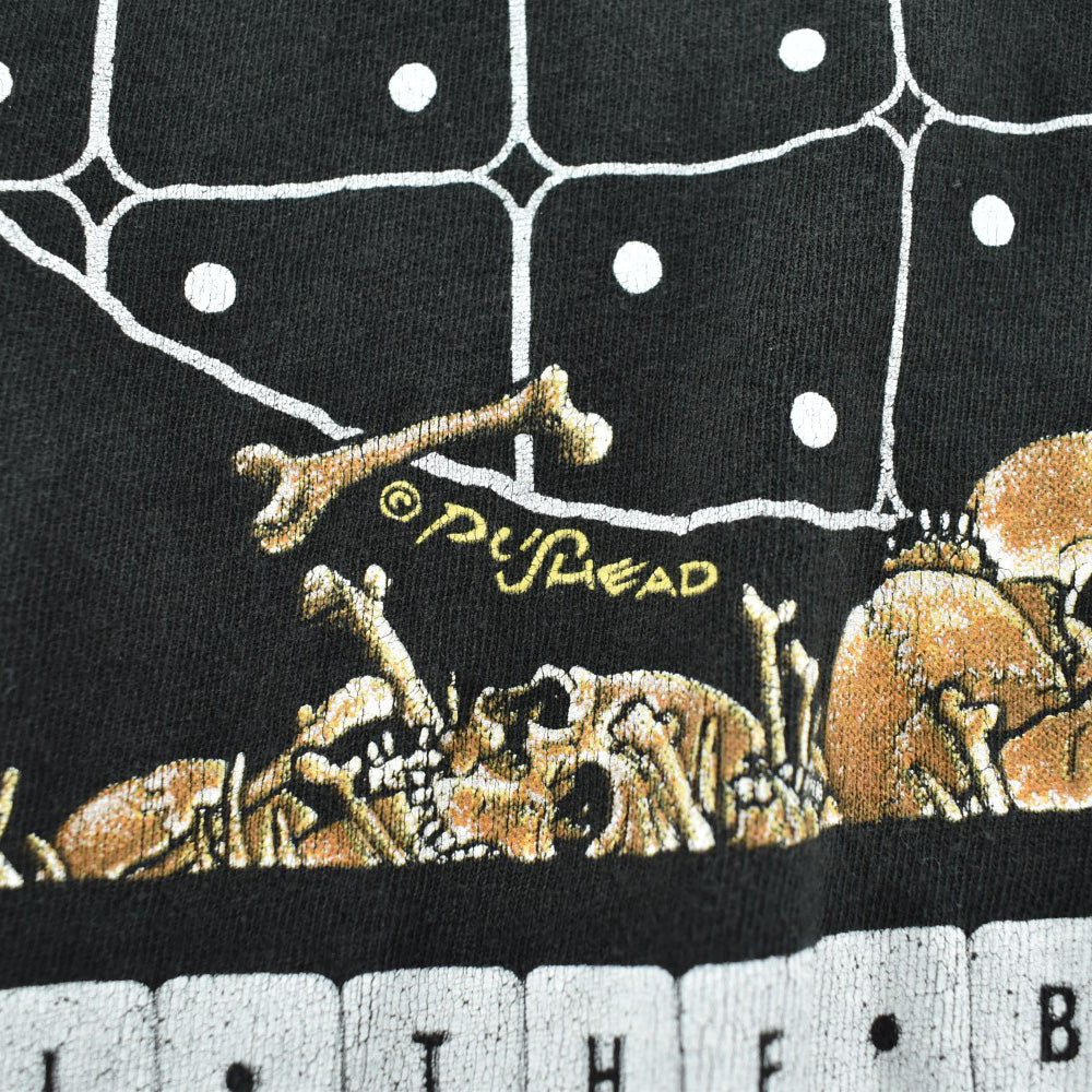 90’s RUSH × Pushead “Roll The Bones” ロックTシャツ 260529HFK2