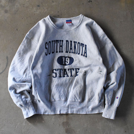 Y2K Champion “SOUTH DAKOTA STATE” RWスウェット 250217
