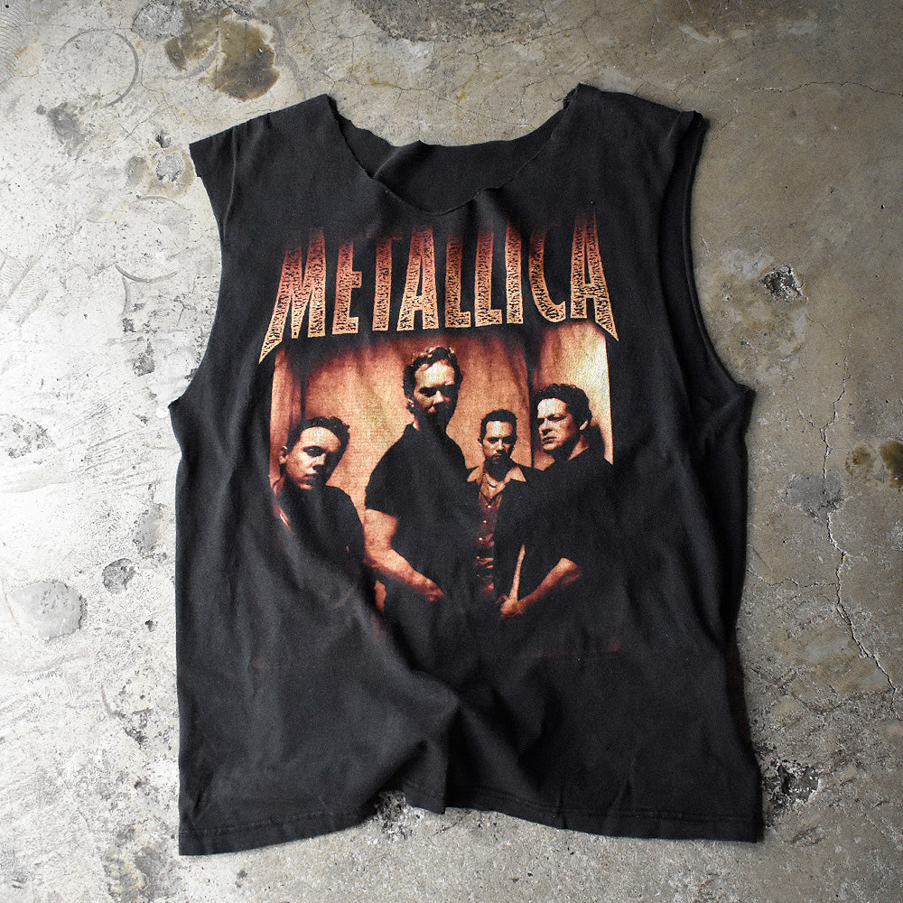 90's Metallica “SUMMER 1998 NORTH AMERICA” Tour カットオフTシャツ 240816H