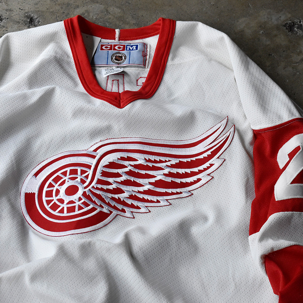 Y2K CCM NHL “Detroit Red Wings” Darren McCarty ホッケーシャツ 241010