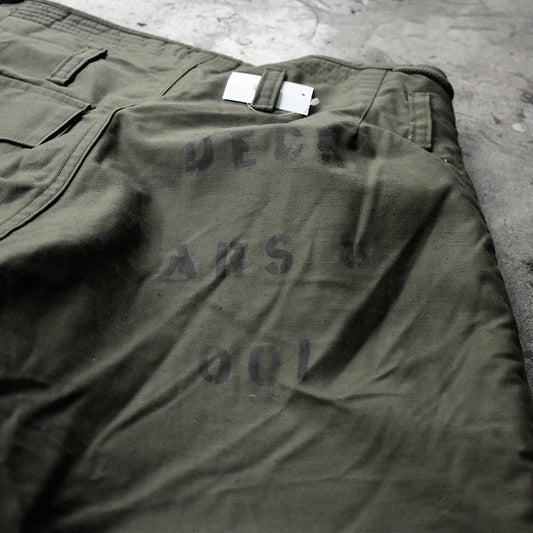 '85 ALPHA INDUSTRIES.INC. U.S.NAVY ステンシル！ “A-2 デッキパンツ“ 250106H