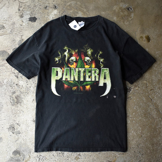 Y2K Pantera “Skull×Marijuana” Tシャツ 250627H