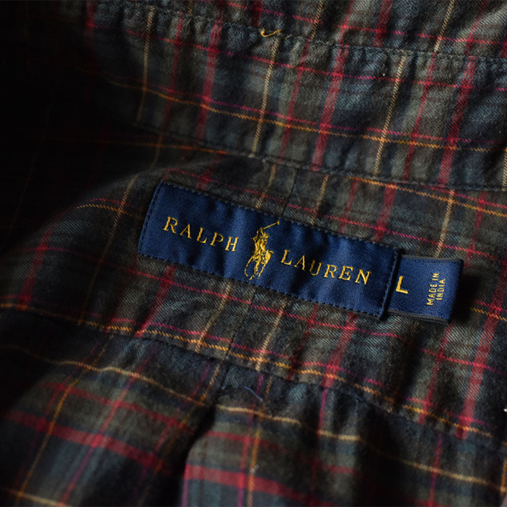 Ralph Lauren/ラルフ ローレン チェック ボタンダウンシャツ　230904